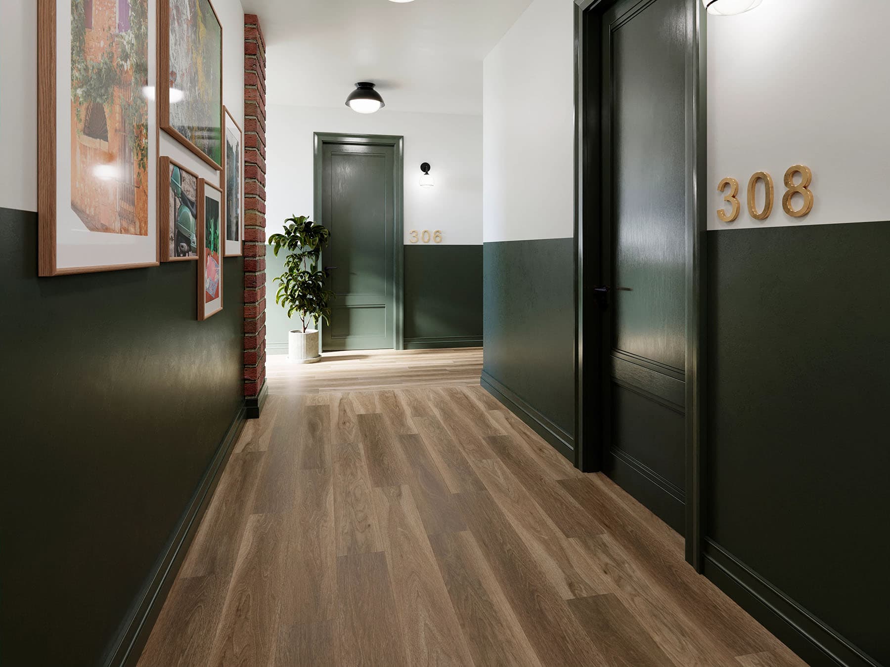 luxury vinyl plank
